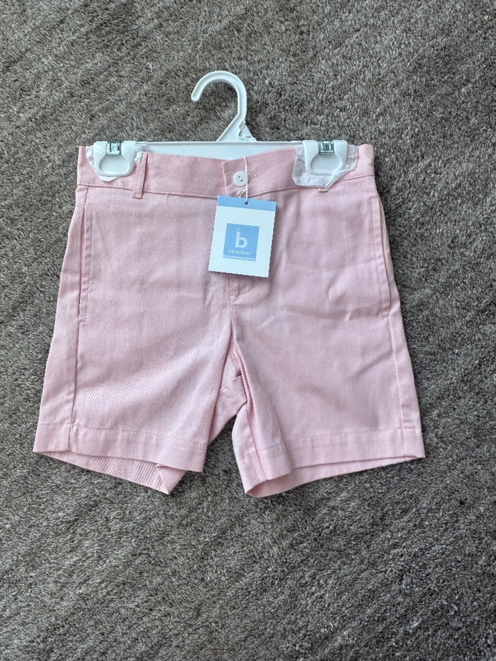 NWT Bella Bliss Pink Boy Short SiZe 5